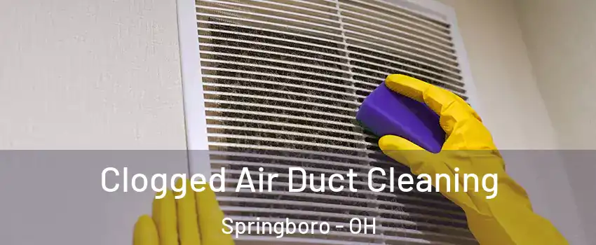  Clogged Air Duct Cleaning Springboro - OH