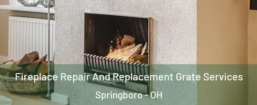  Fireplace Repair And Replacement Grate Services Springboro - OH