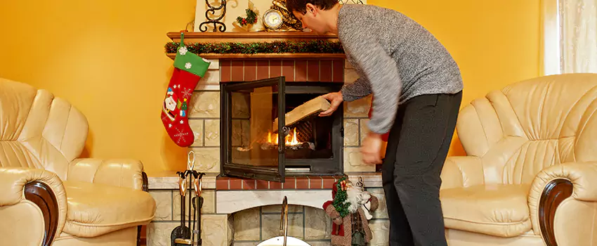 Gas to Wood-Burning Fireplace Conversion Services in Springboro, Ohio
