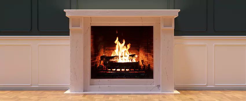 Open Flame Wood-Burning Fireplace Installation Services in Springboro, Ohio