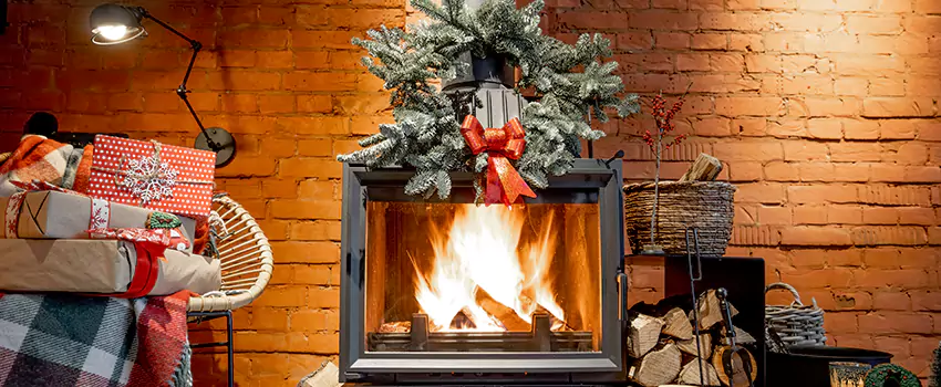 Travis Industries Linear Gas Fireplace Installation in Springboro, Ohio