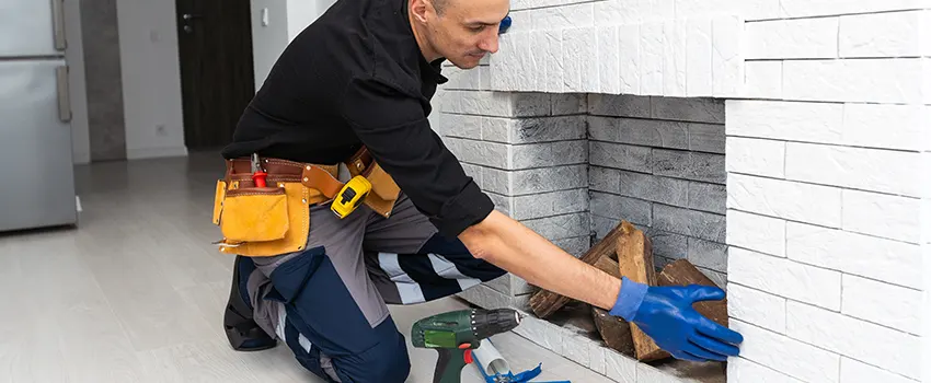 Fireplace Damaged Damper Frame Repair Services in Springboro, Ohio