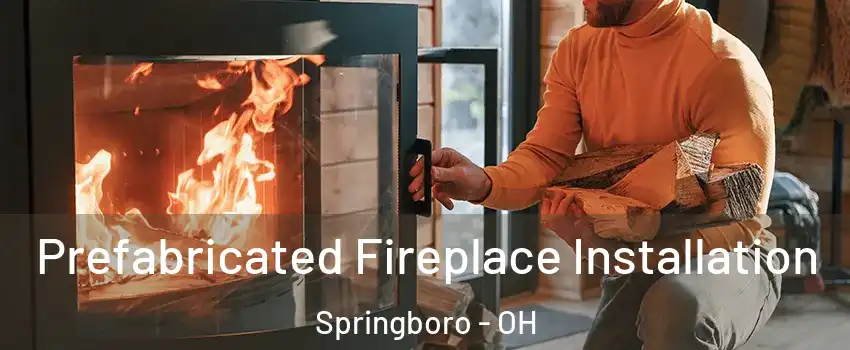  Prefabricated Fireplace Installation Springboro - OH